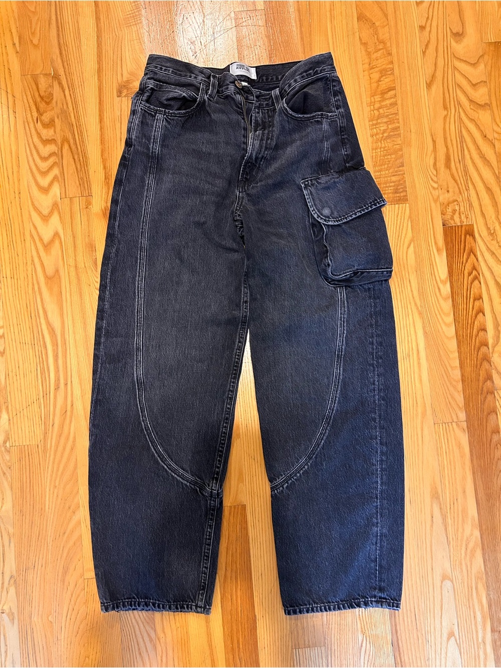 AGOLDE - Black Cargo Jeans